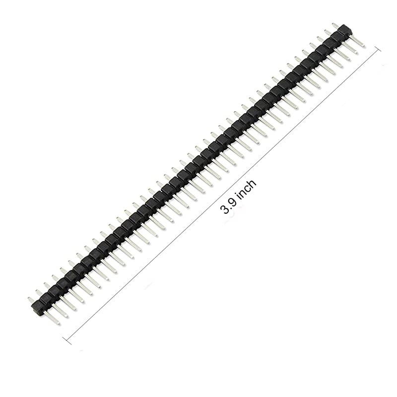10pcs Male Header Pin 40 Pin Header Strip 254 mm for Arduino Connector