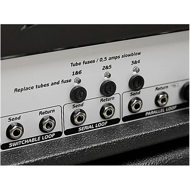 Randall RD100H Diavlo 100W Tube Guitar Head Black