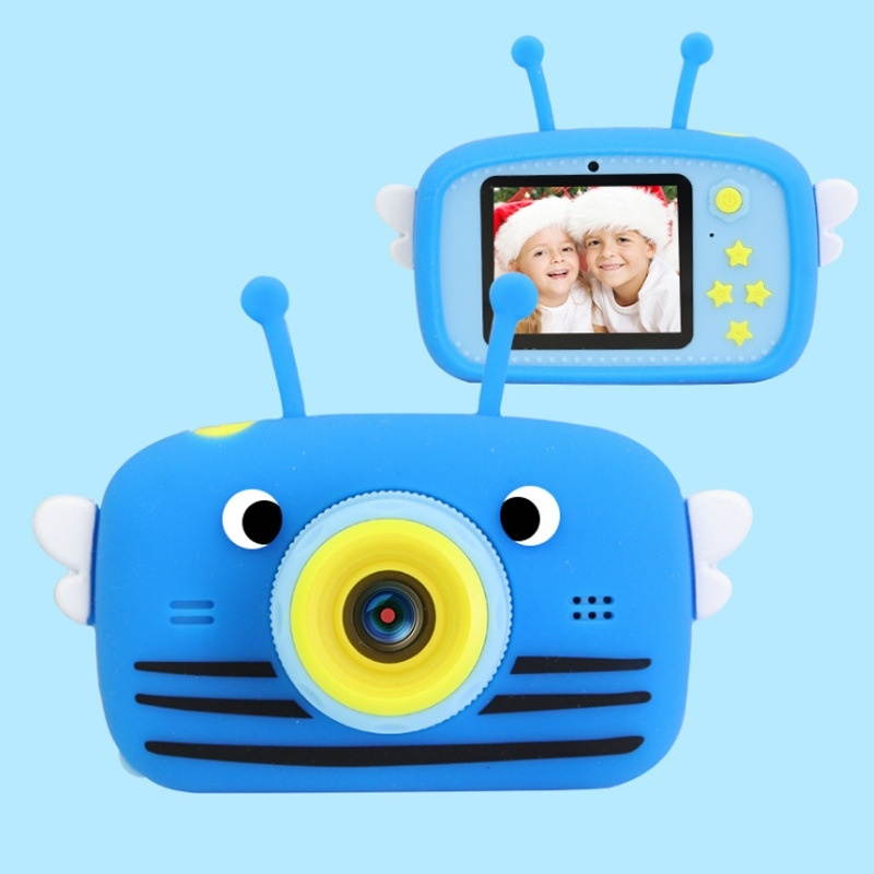 Kids Camera, Children Toy Camera HD Front and Rear Dual-lens Camera Cartoon Digital Camera