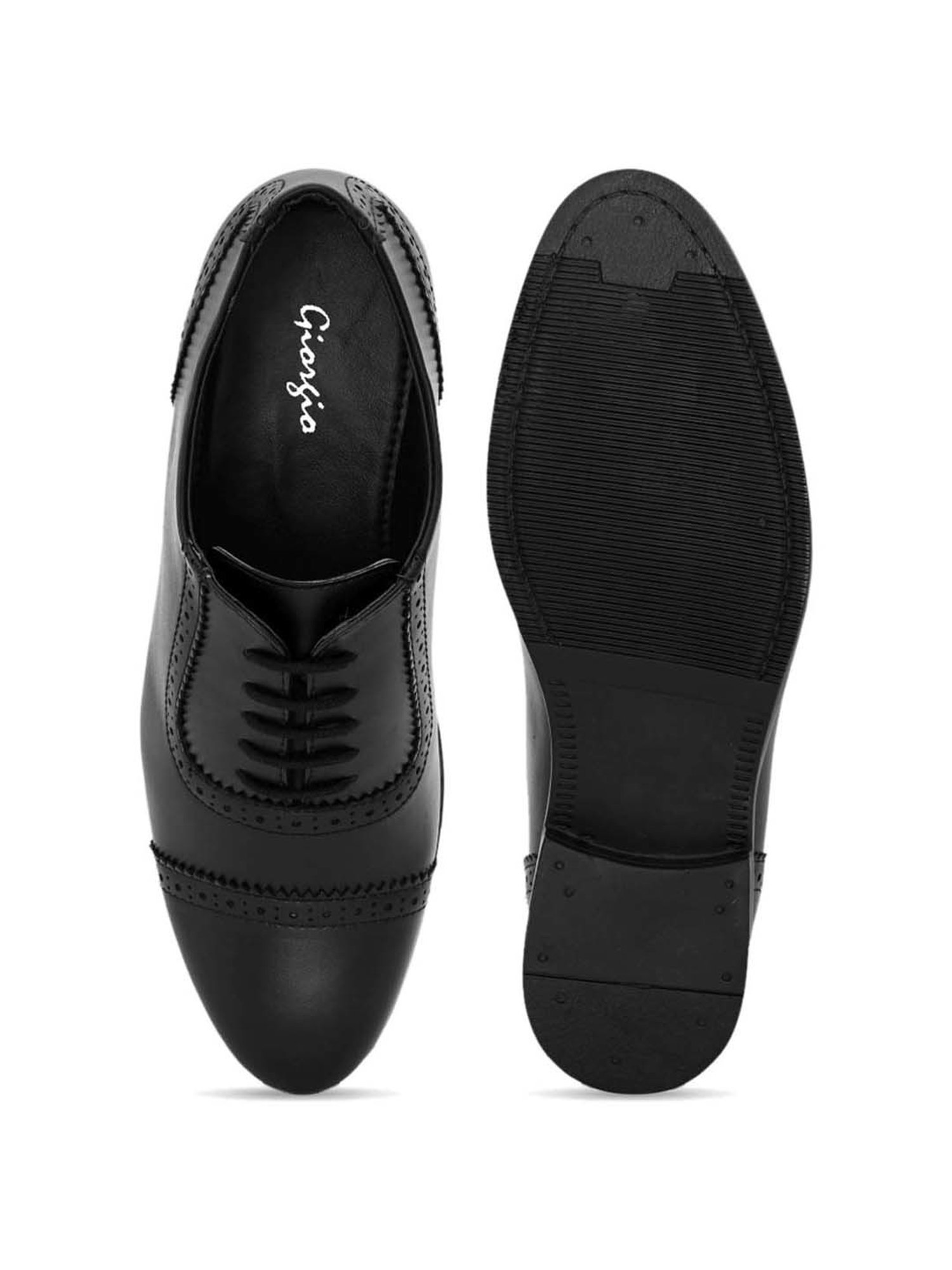 Giorgio Men's Black Oxford Shoes