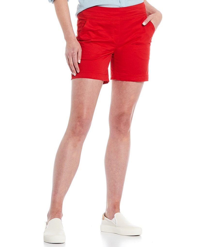 Allison Daley Petite Size True Navy Pull On Bermuda Shorts