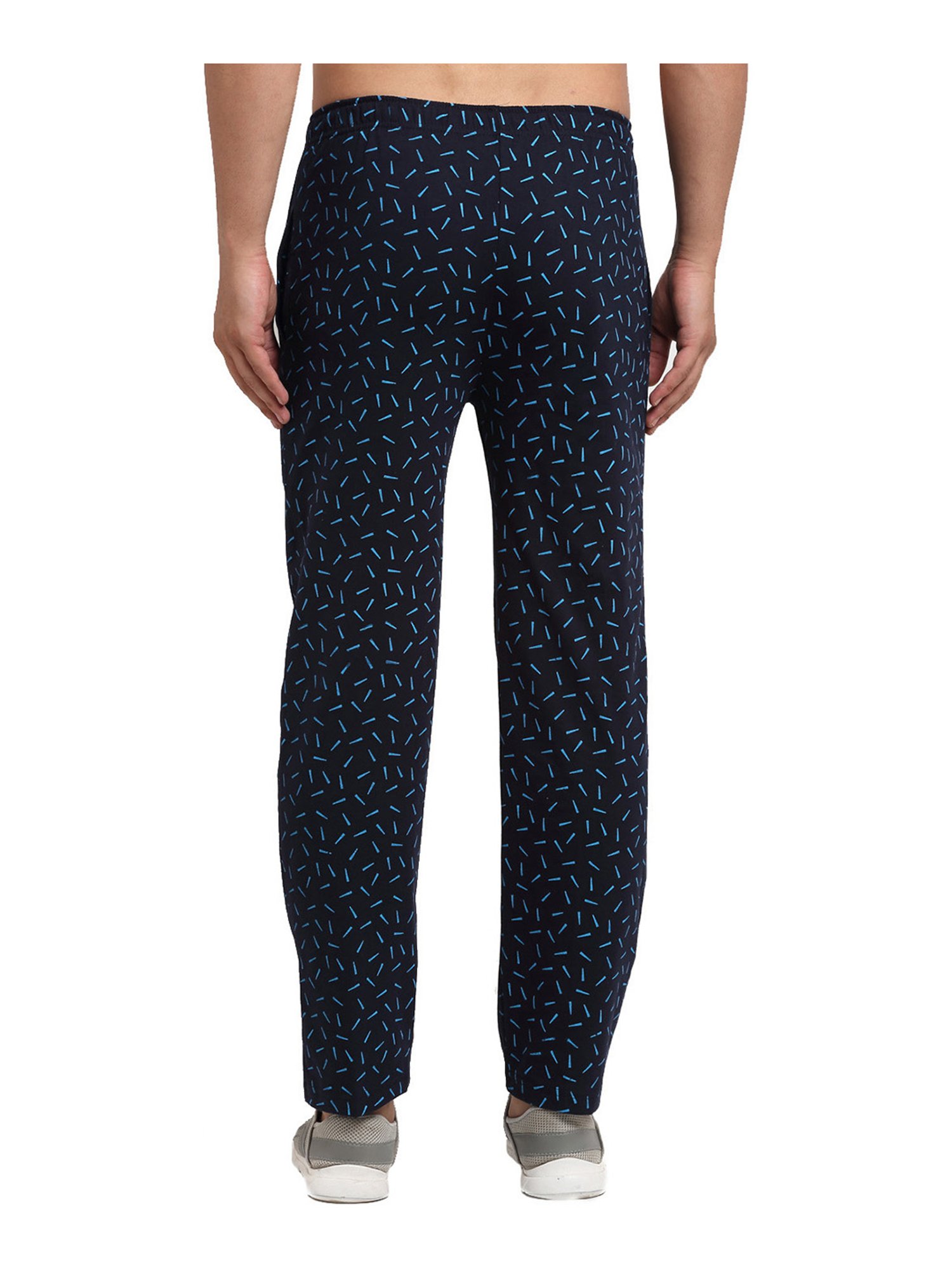 Crimsoune Club White Cotton Regular Fit Printed Lounge Shorts