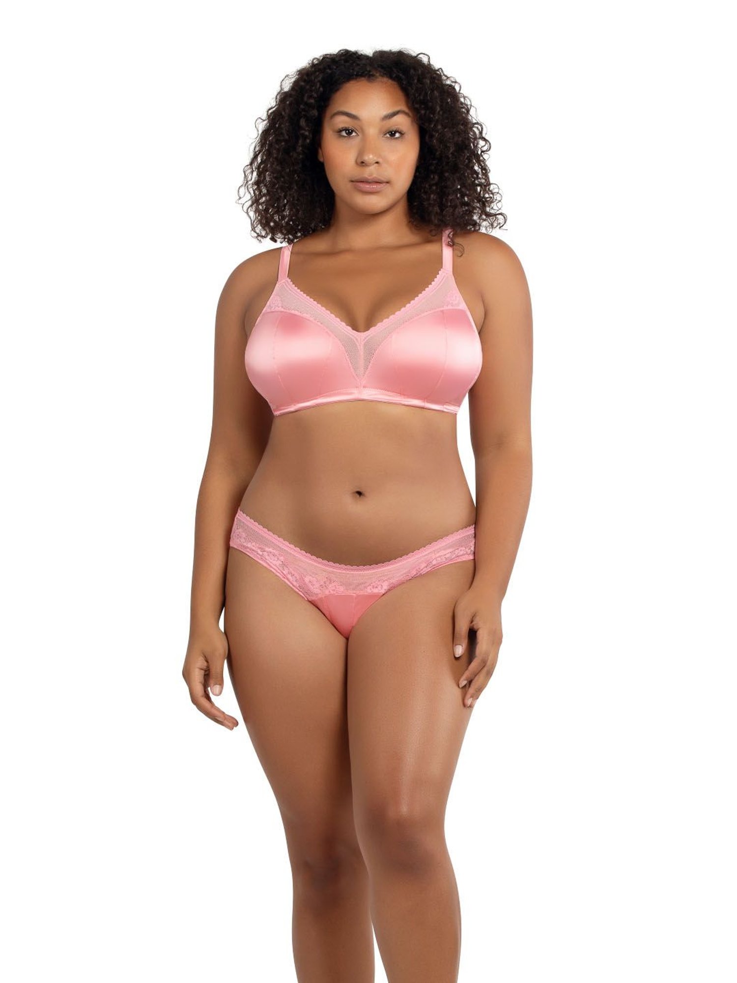 PARFAIT Flamingo Pink Non Wired Padded Bralette