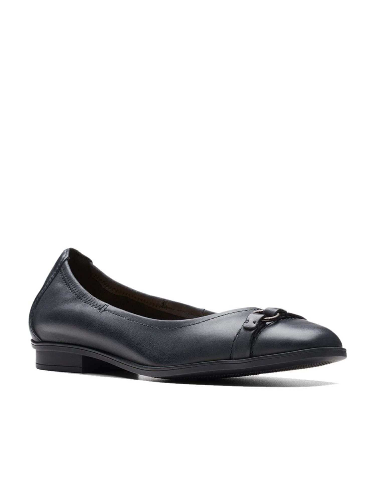 Clarks Women's Lyrical Sky Black Casual Pumps