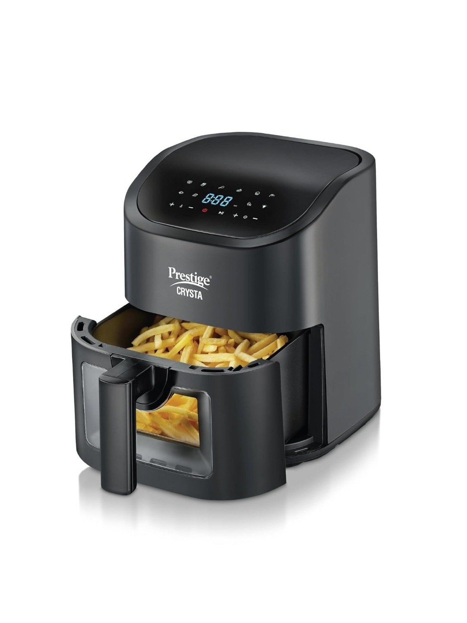 Prestige Nutrifry Black Plastic Electric Digital Touch Airfryer 4.5L