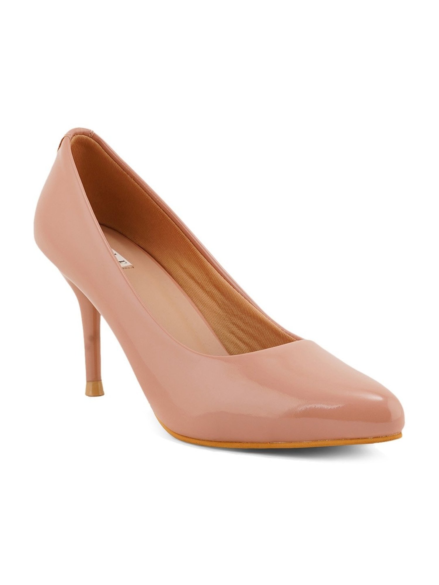 Elle Women's Peach Stiletto Pumps