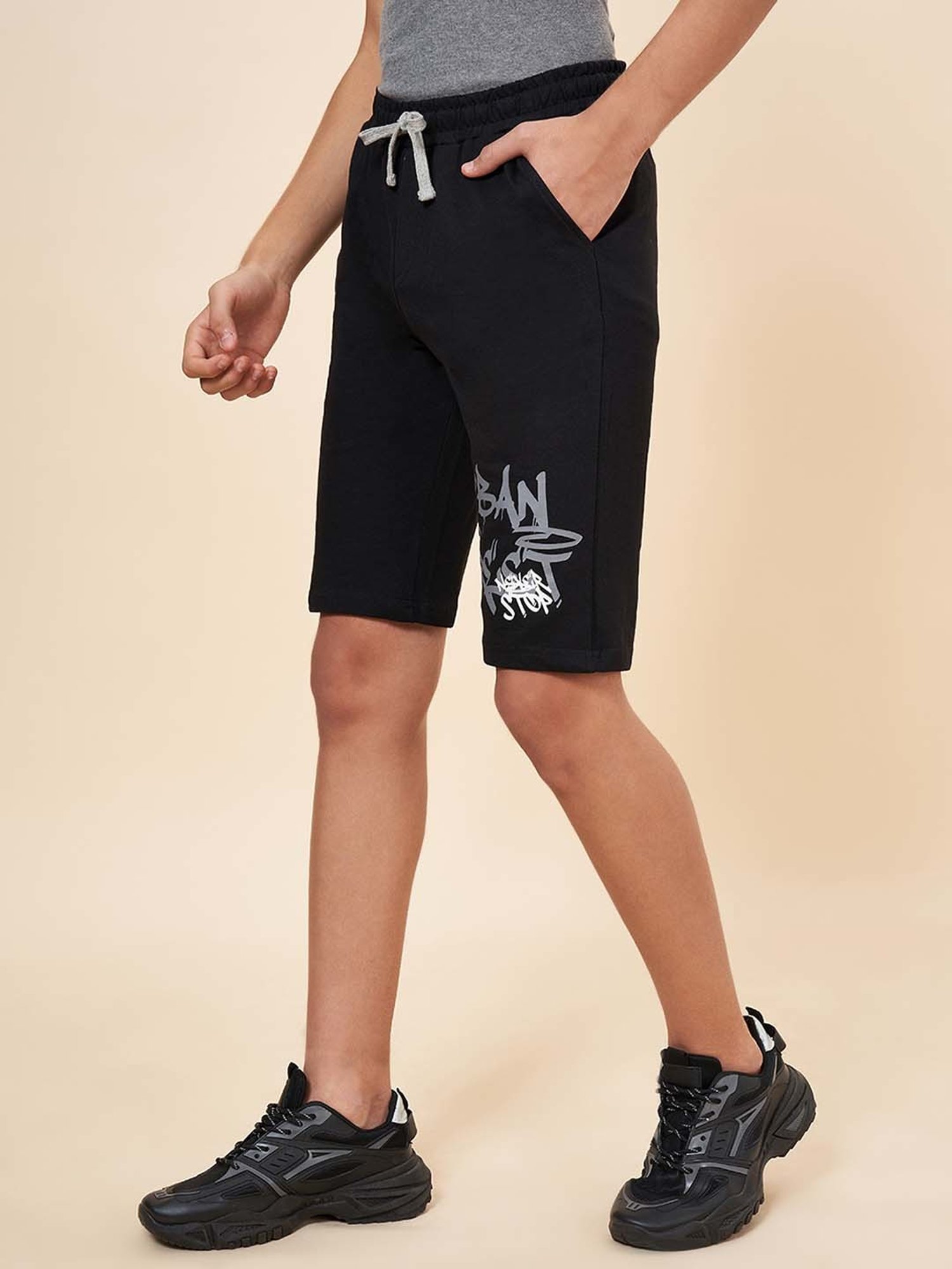 Speedo Kids Navy Solid Jammer