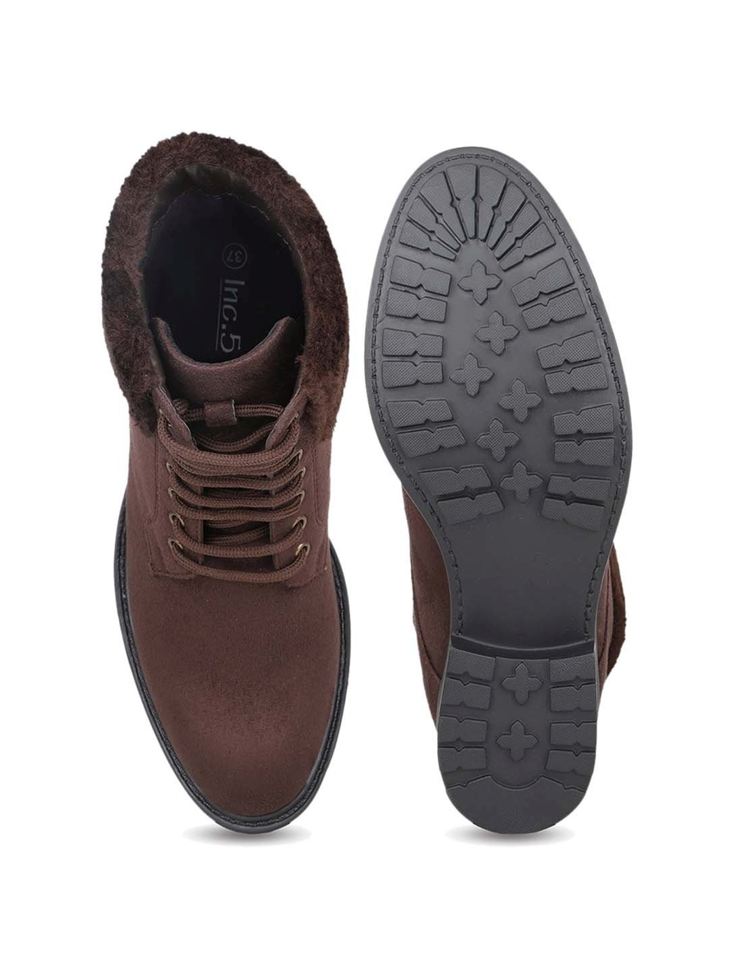 Inc.5 Women's Brown Derby Boots