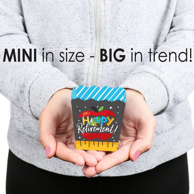 Big Dot of Happiness Adult 50th Birthday - Gold - Square Favor Gift Boxes - Birthday Party Bow Boxes - Set of 12