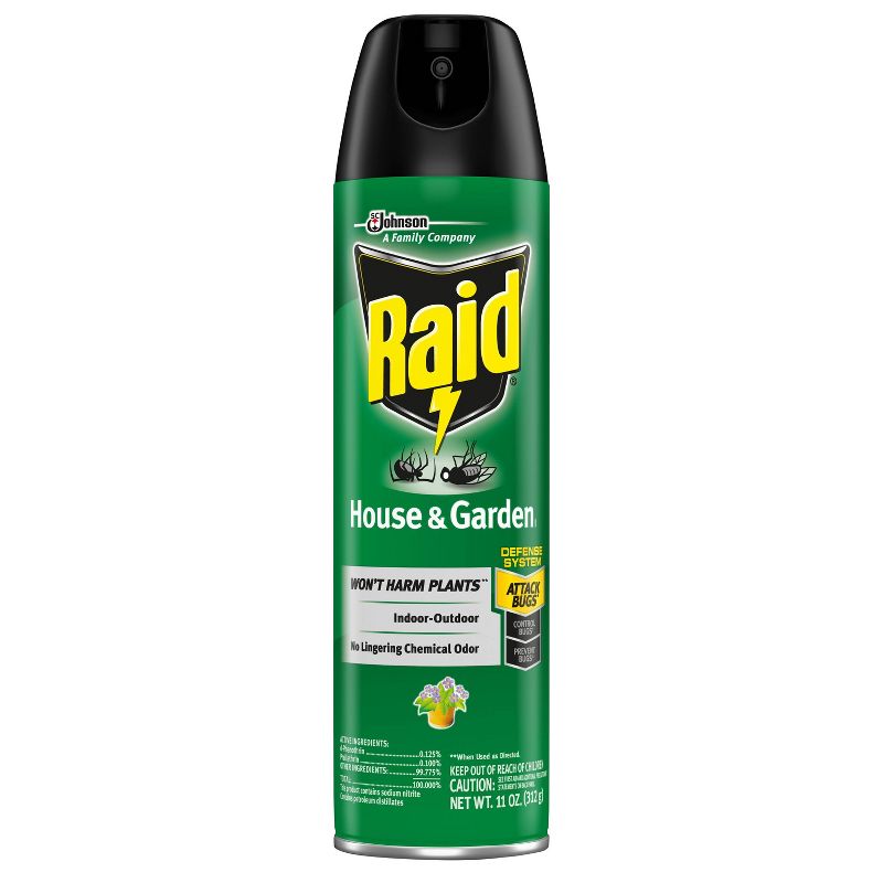 Raid Indoor/Outdoor House & Garden - 11oz