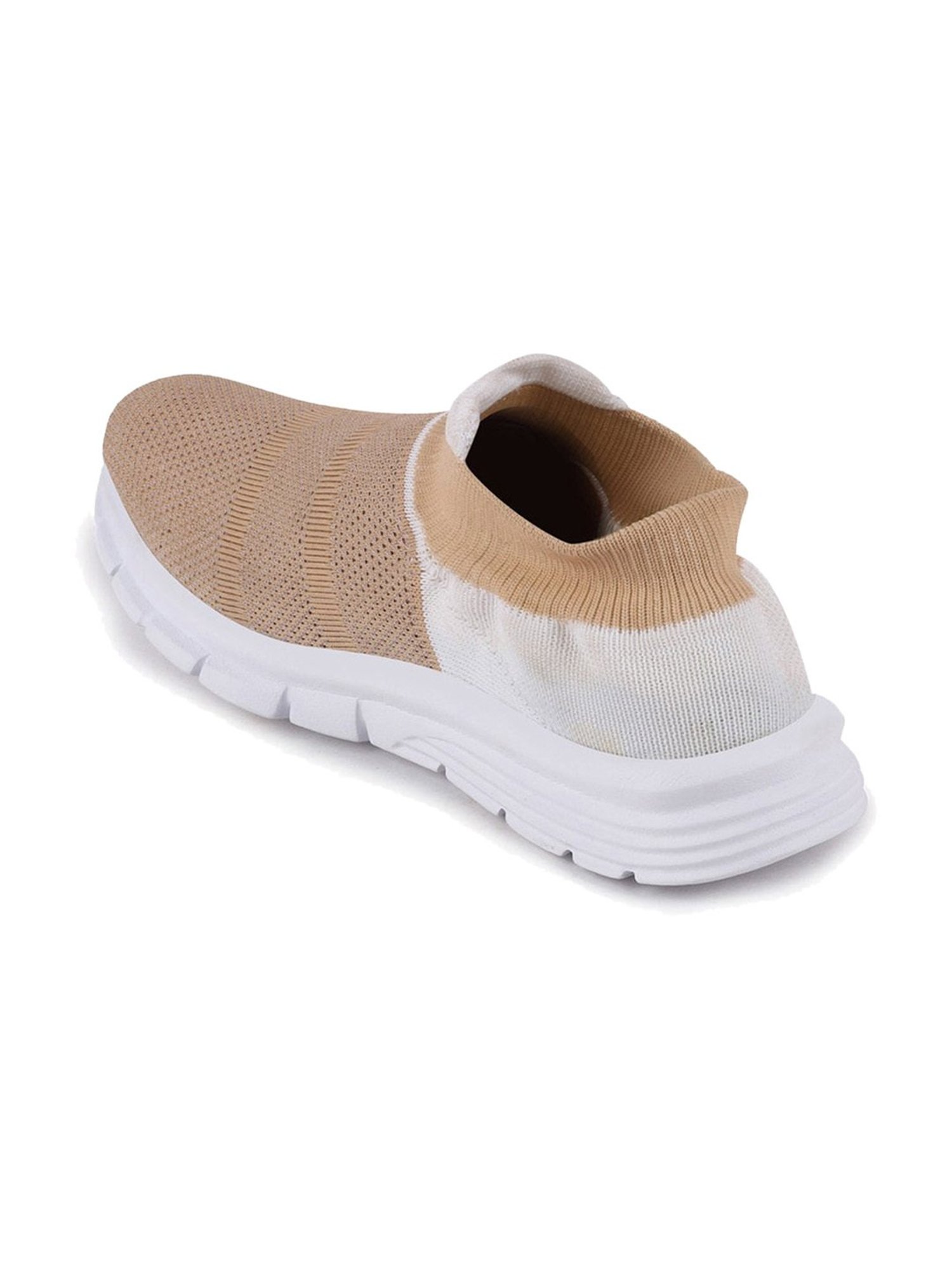 Fausto Women's Beige Walking Shoes