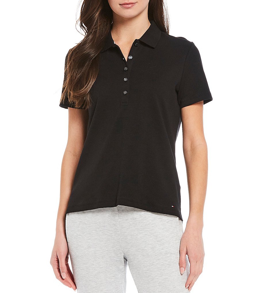 Preston & York Caroline Bow Woven V-Neck 3/4 Sleeve Blouse