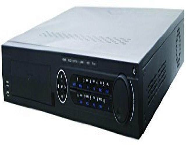 HDView 16 Channel NVR 16 PoE Ports Switch ONVIF, 4K, H.265/H.264, Support Up To 12MP IP Cameras, 4 HDD Slots, UL Listed Certified, Surge Protection