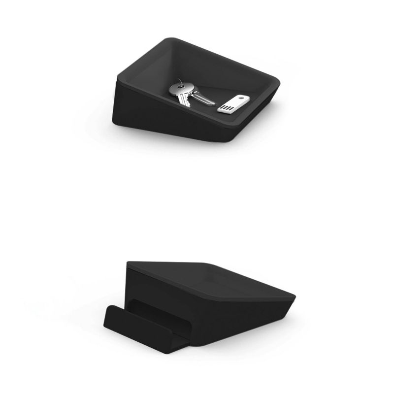 Casa Phone Stand and Valet Black - BlueLounge