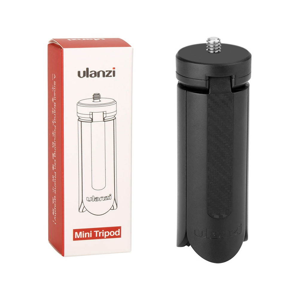 Ulanzi MT-05 Mini Tripod Stand for Selfie Stick Monopod Stabilizer Cellphone DSLR Cameras Portable Folding Desktop Stand for Zhiyun Smooth Q/Smooth 4/ for Feiyu/OSMO Mobile 2 Gimbal