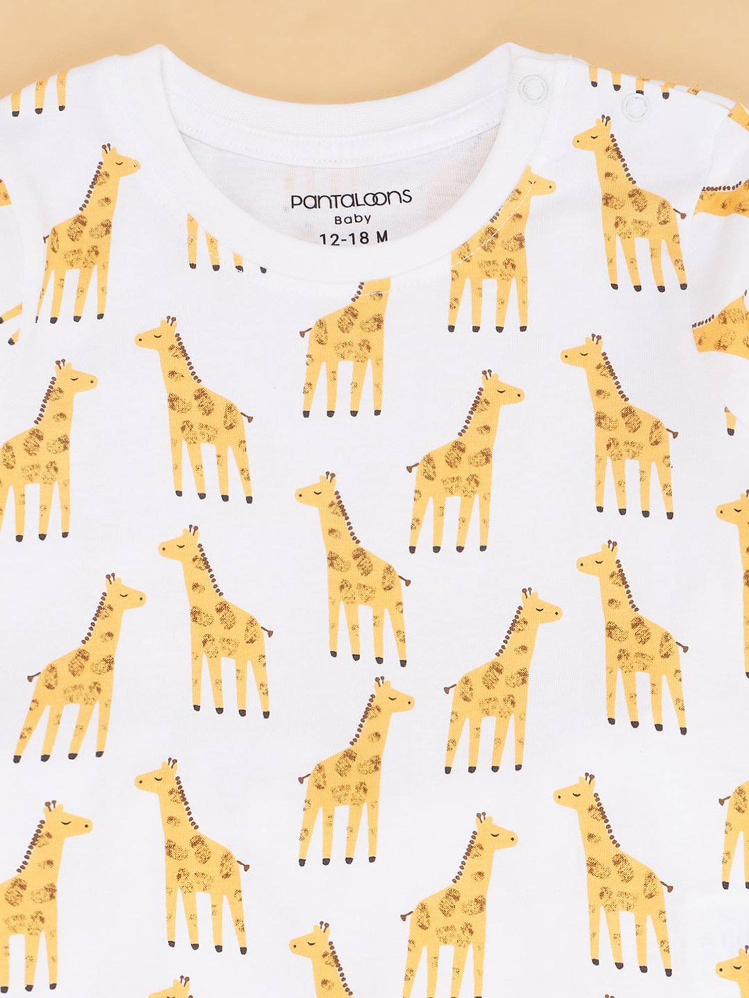 Pantaloons Baby White Coordinate Set