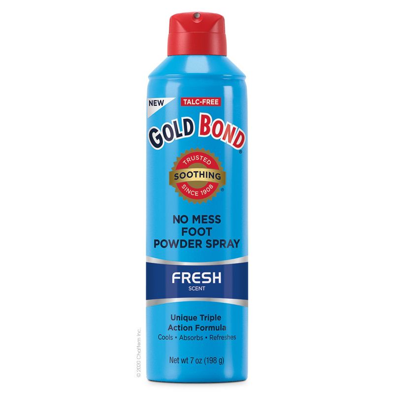 Gold Bond No Mess Foot Powder Spray - 7oz