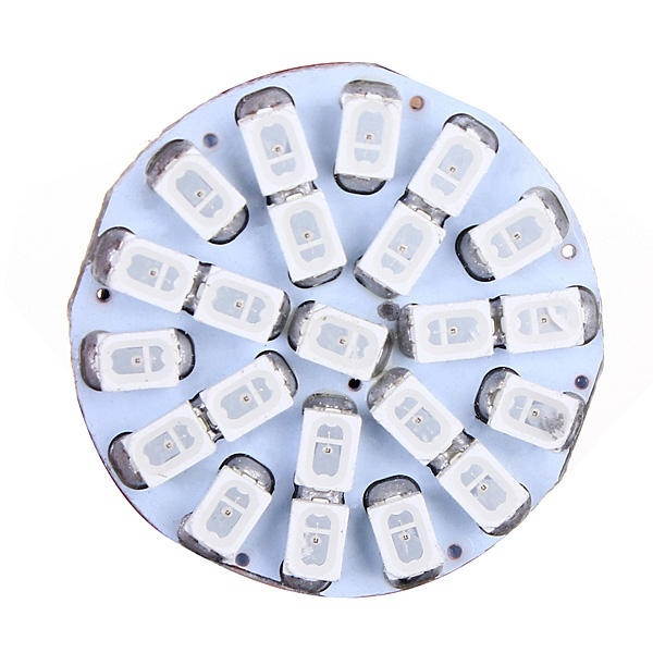 10 Pcs Yellow P21W 1156 22-SMD LED Car Tail Turn Signal Lamp Bulb