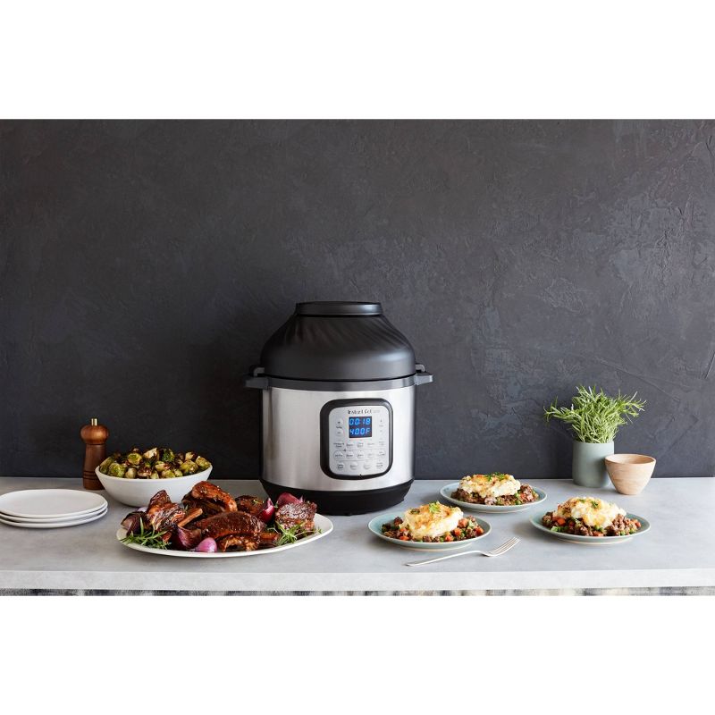 Instant Pot 8 qt 11-in-1 Air Fryer Duo Crisp + Electric Pressure Cooker