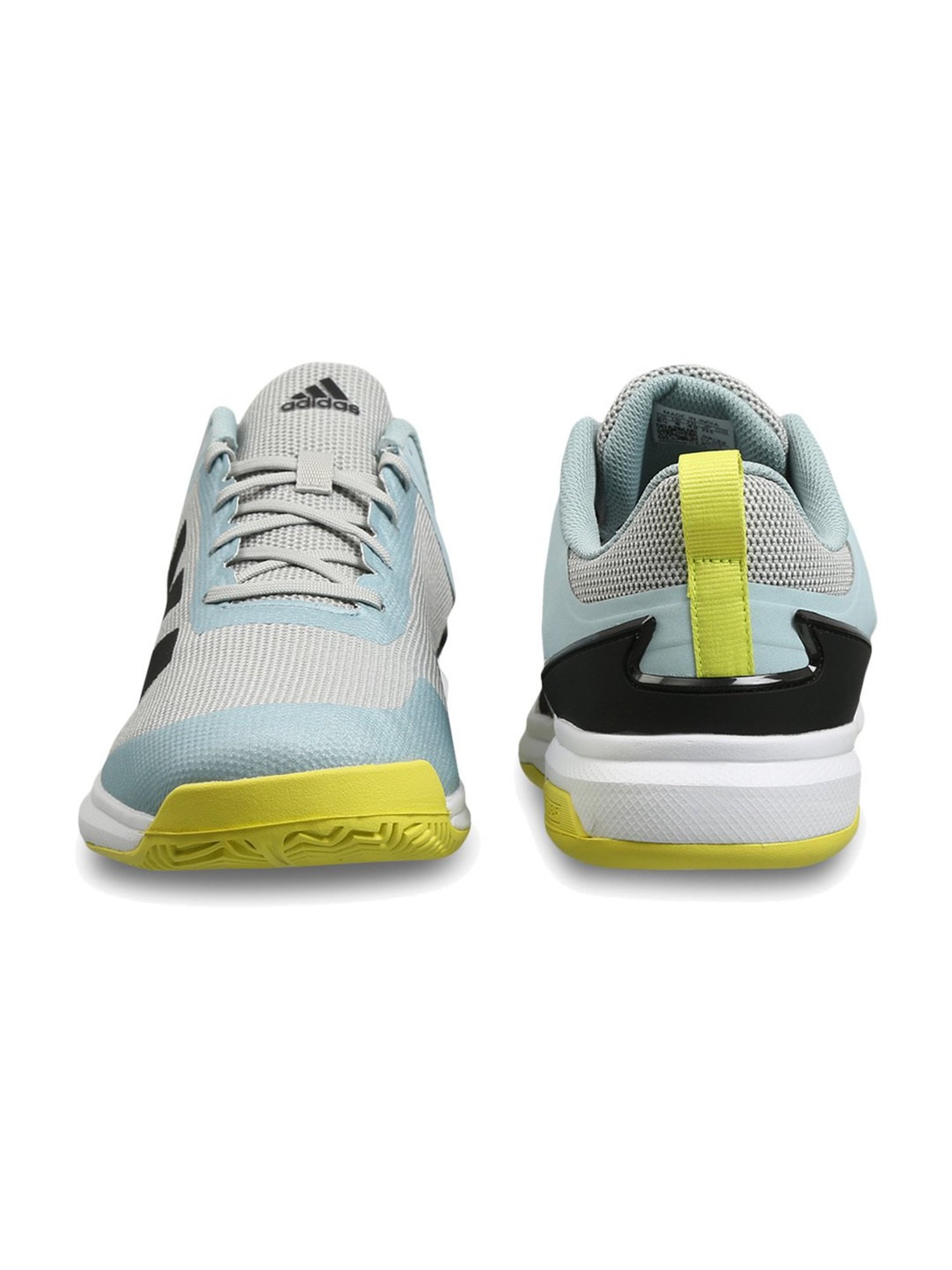 Adidas Men's TENS TOP Grey Tennis Shoes