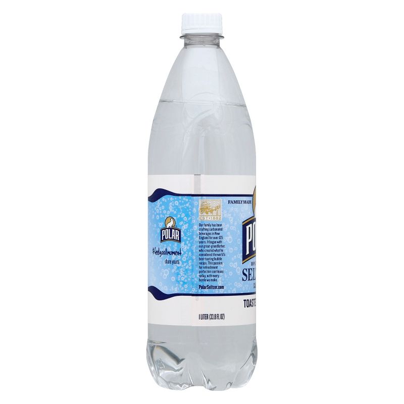 Polar Toasted Coconut Seltzer Water - 1 L Bottle