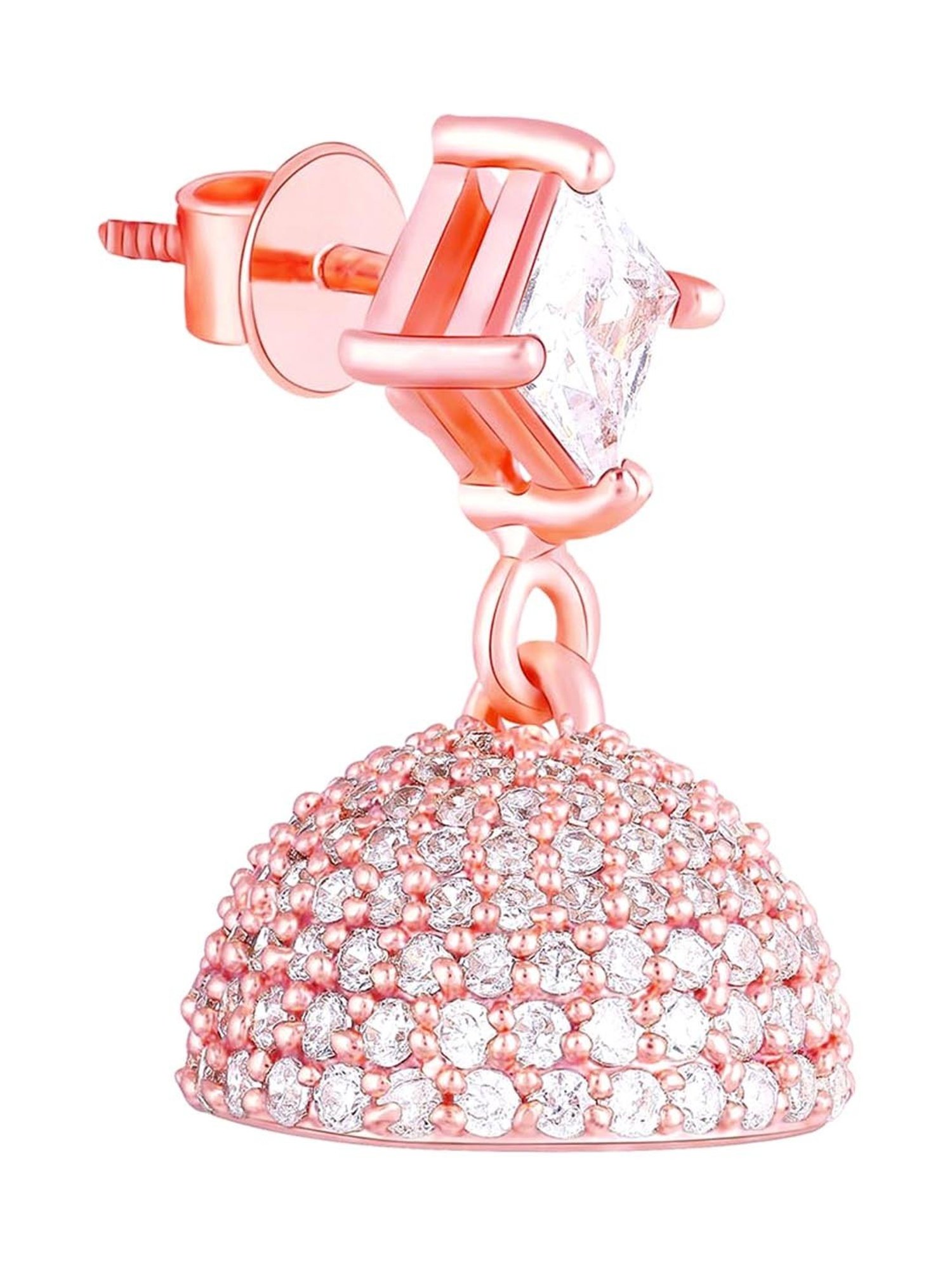 GIVA 92.5 Sterling Silver Forever Elegant Jhumki for Women