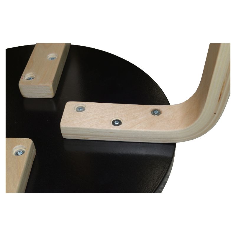 Mia Bentwood Stool Natural & Black - Niche