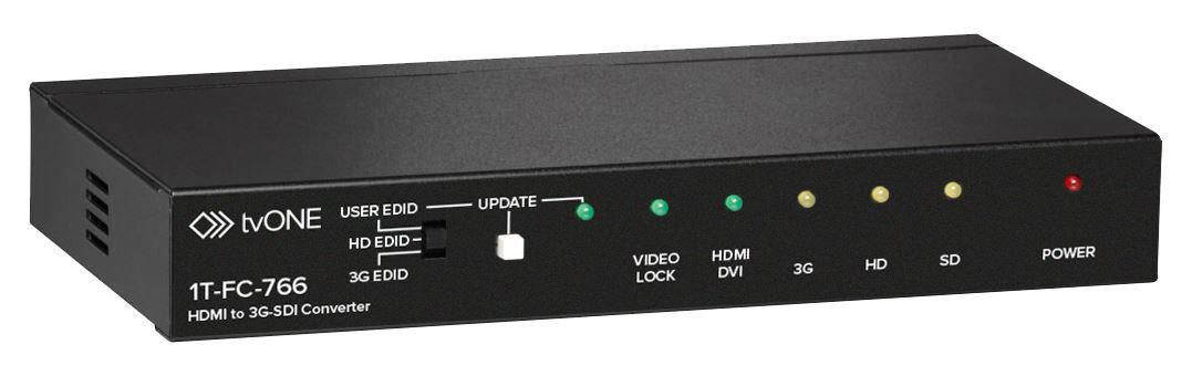 TV One - 1T-FC-766 - TV One 1T-FC-766 HDMI to 3G Extender Converter - Functions: Signal Conversion - Audio Line In