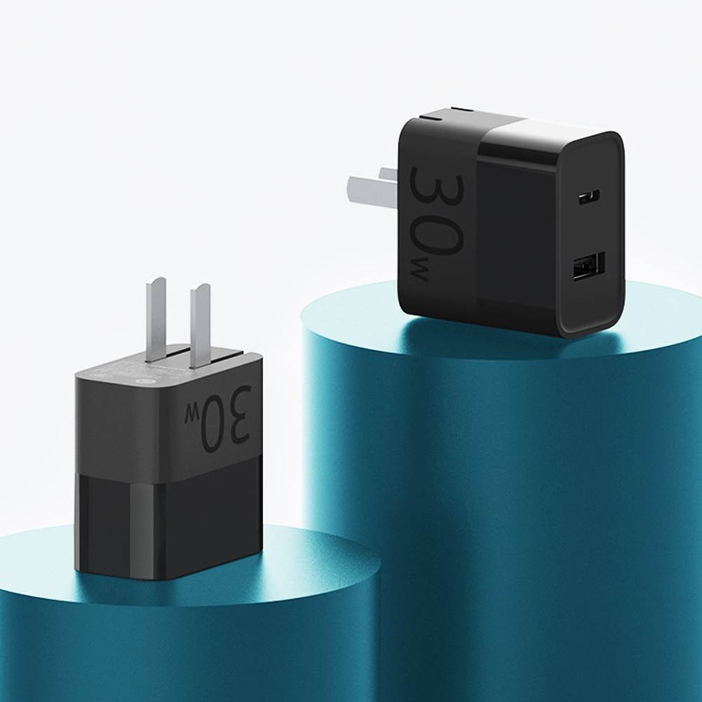 30W Type C USB PD Fast Charging USB Charger Adapter For iPhone XS 11Pro P30 Pro P40 Mate 30 5G Mi10 Redmi K30 X2 with Type C USB Cable Type B