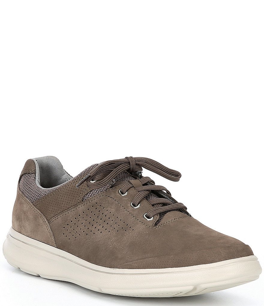 Rockport Men's Zaden UBal Suede Embossed Lace-Up Oxfords