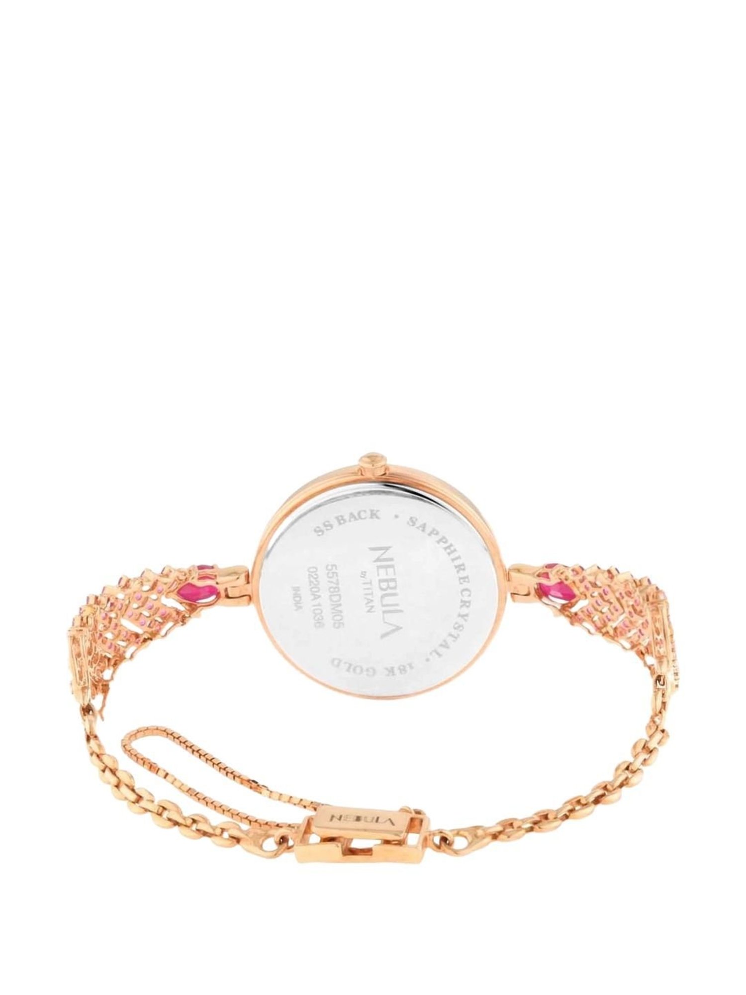 Nebula NN5578DM05 Ashvi - 18 Karat Solid Gold Watch for Women