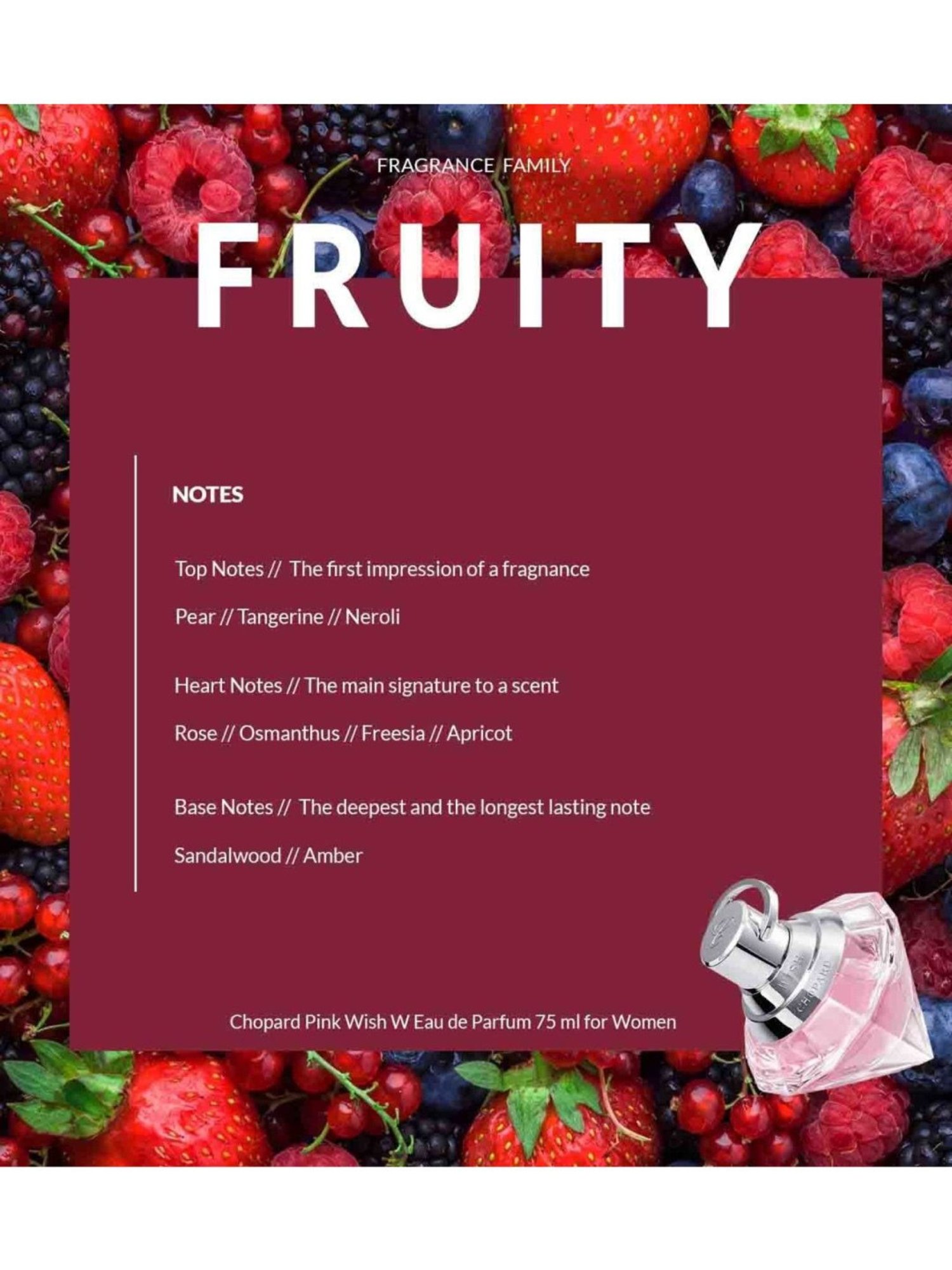 Chopard Pink Wish Eau de Toilette 75ml