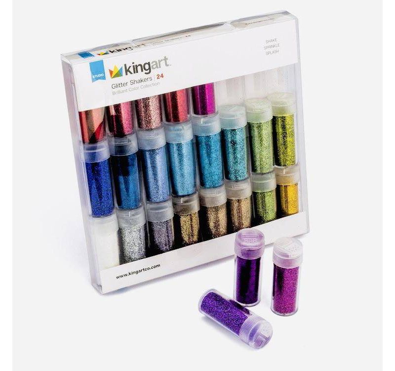 Kingart 48ct Glitter Shaker Set Bundle