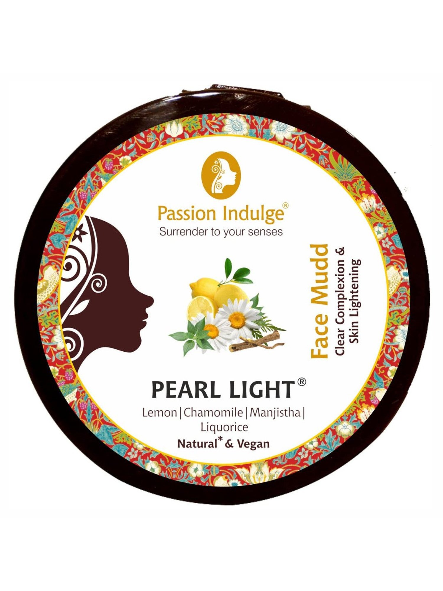 Passion Indulge Pearl Light Natural Face Mudd Pack - 250 gm