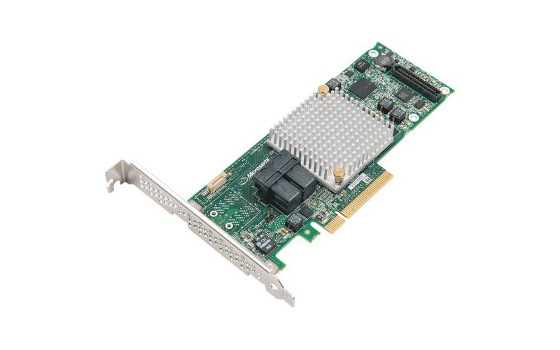 Microsemi Adaptec Series 8 RAID Adapters (Cables not included with product) - 12Gb/s SAS - PCI Express 3.0 x8 - Plug-in Card - RAID Supported