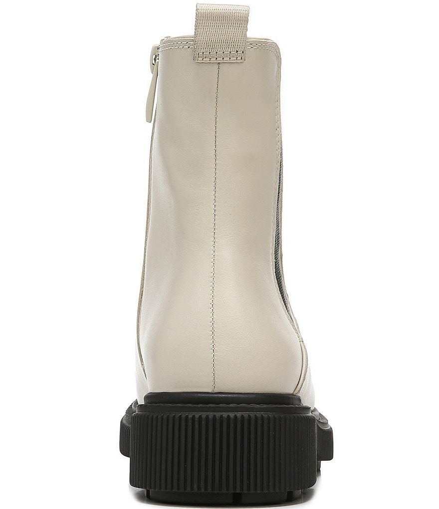 bionica Denali 2 Collection Derinda Waterproof Leather Block Heel Lug Sole Combat Booties