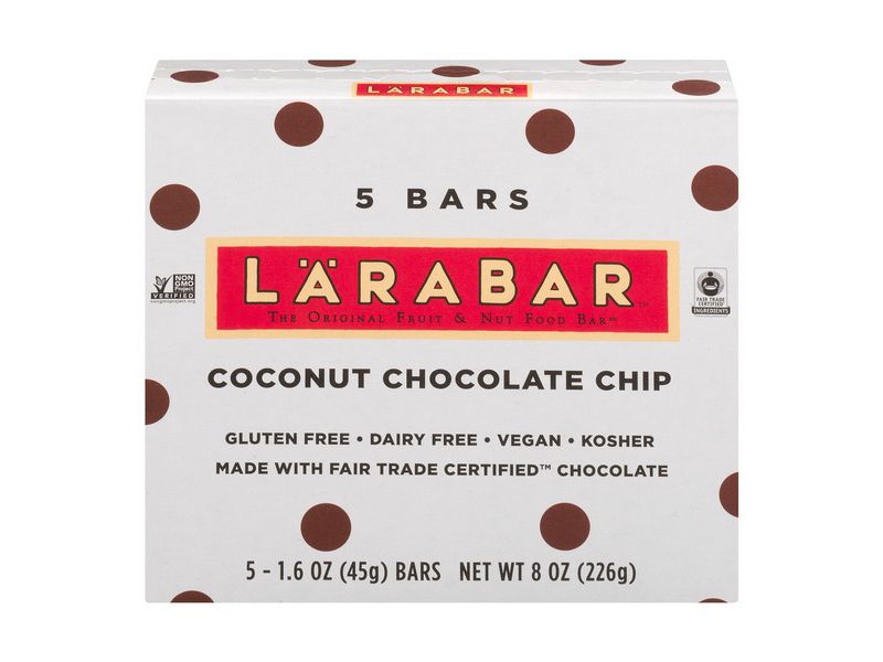 Larabar Coconut Chocolate Chip Fruit & Nut Food Bar - 5ct