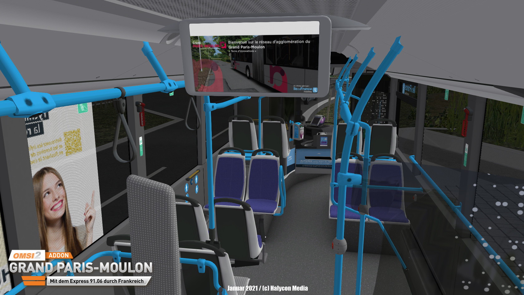 OMSI 2 Add-On E-Bus Hamburg  [Online Game Code]