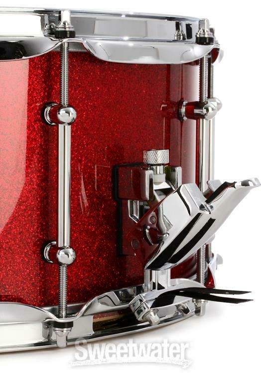 ddrum Dios Maple Snare Drum - 6.5" x 14" - Red Cherry Sparkle