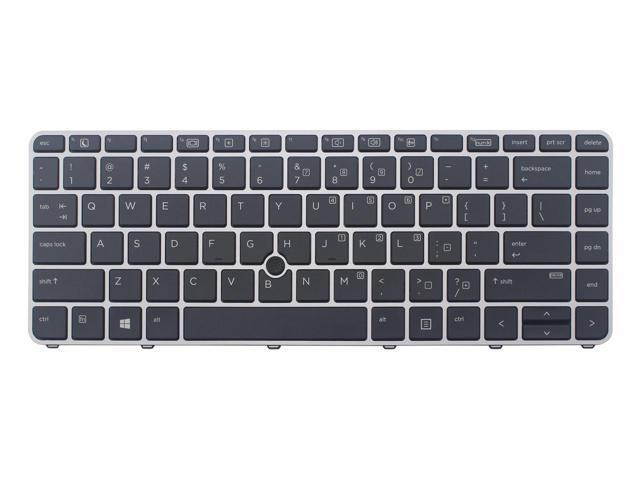 New Laptop Backlit Keyboard for HP Spectre x360 13-w 13-w000 13-w013dx 13-w014dx NSK-XB2BQ us Layout Brown Color