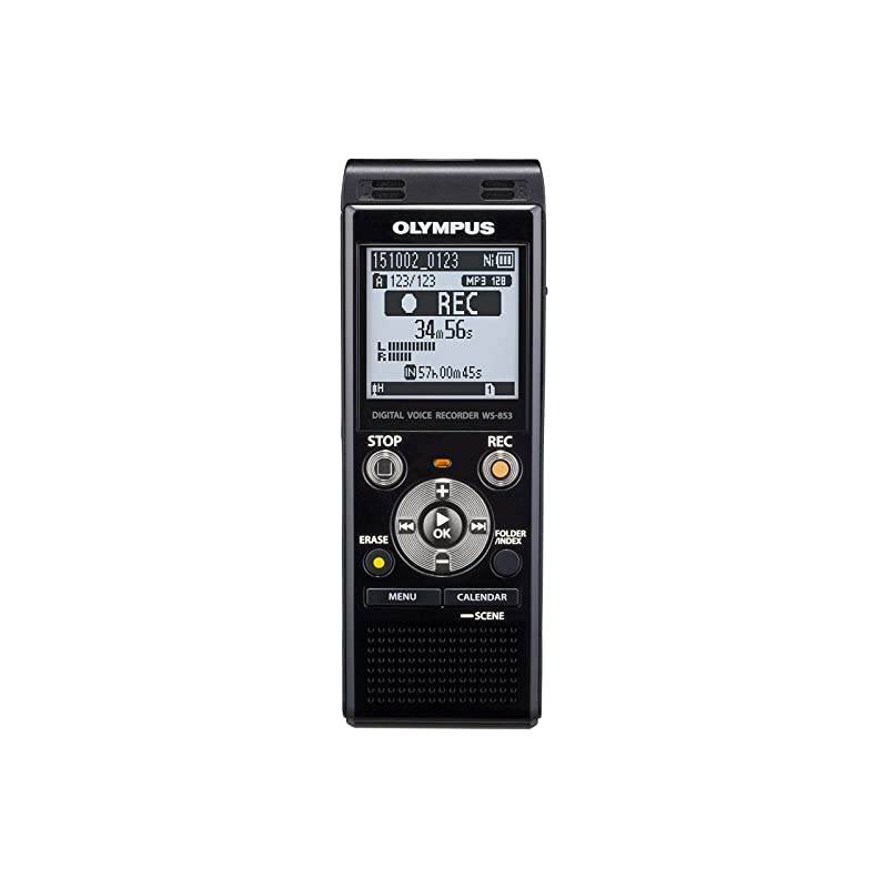 WS-853 Digital Voice Recorder - 4.1 cm (1.6") LCD - 8 GB Flash Memory