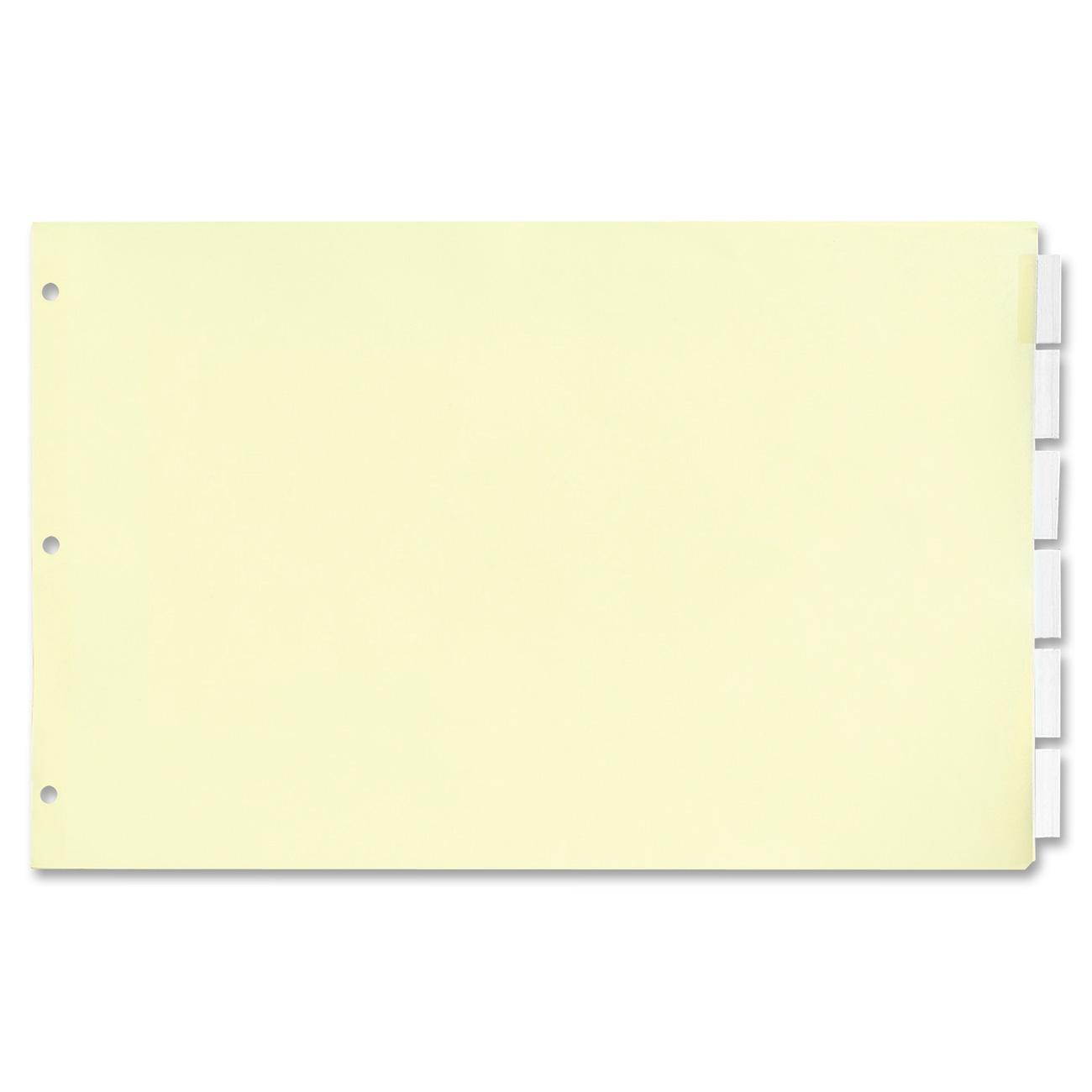Stride Legal-Size Index Dividers 5-Clear Tabs/ST 8-1/2"x14" MLA 63200
