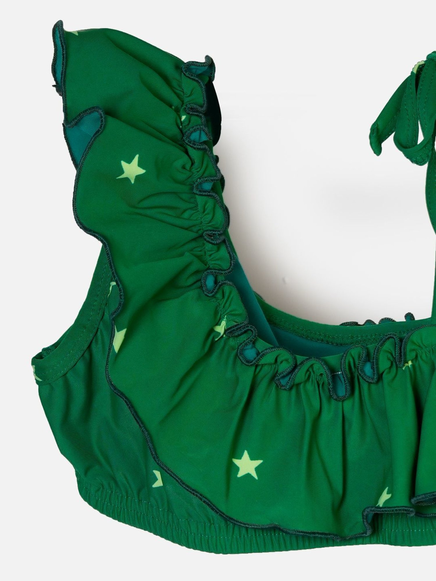 Cukoo Kids Red Printed Swimsuit