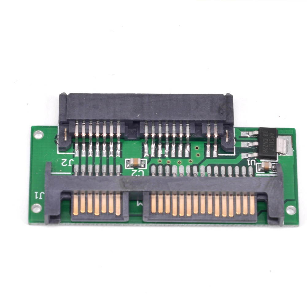 1.8" to 2.5" SSD HDD 16pin to 22pin SATA card micro SATA to SATA adapter