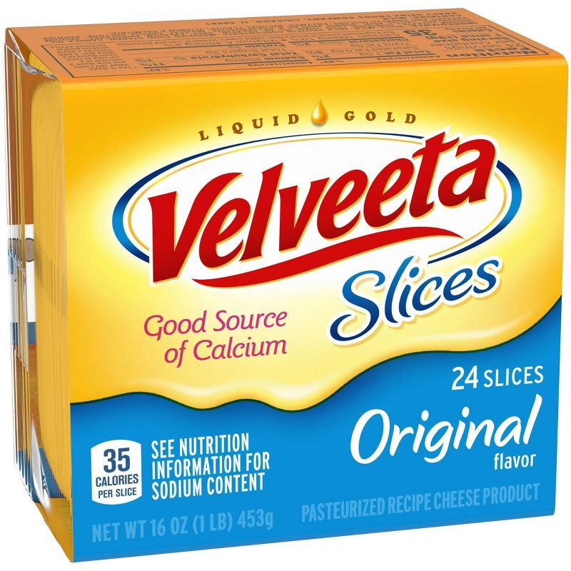Velveeta Cheese Slices - 16oz/24ct