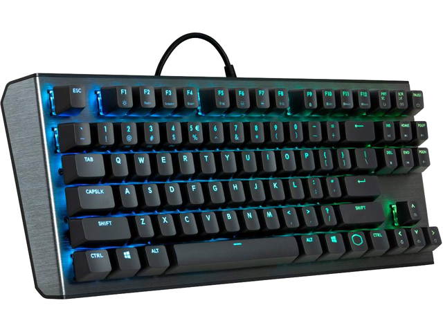 Glorious Modular Mechanical Gaming Keyboard (GMMK)- Barebone Edition (DIY Assembly Required) (Full Size, Black) + Glorious Black Aura Keycaps (Bundle)