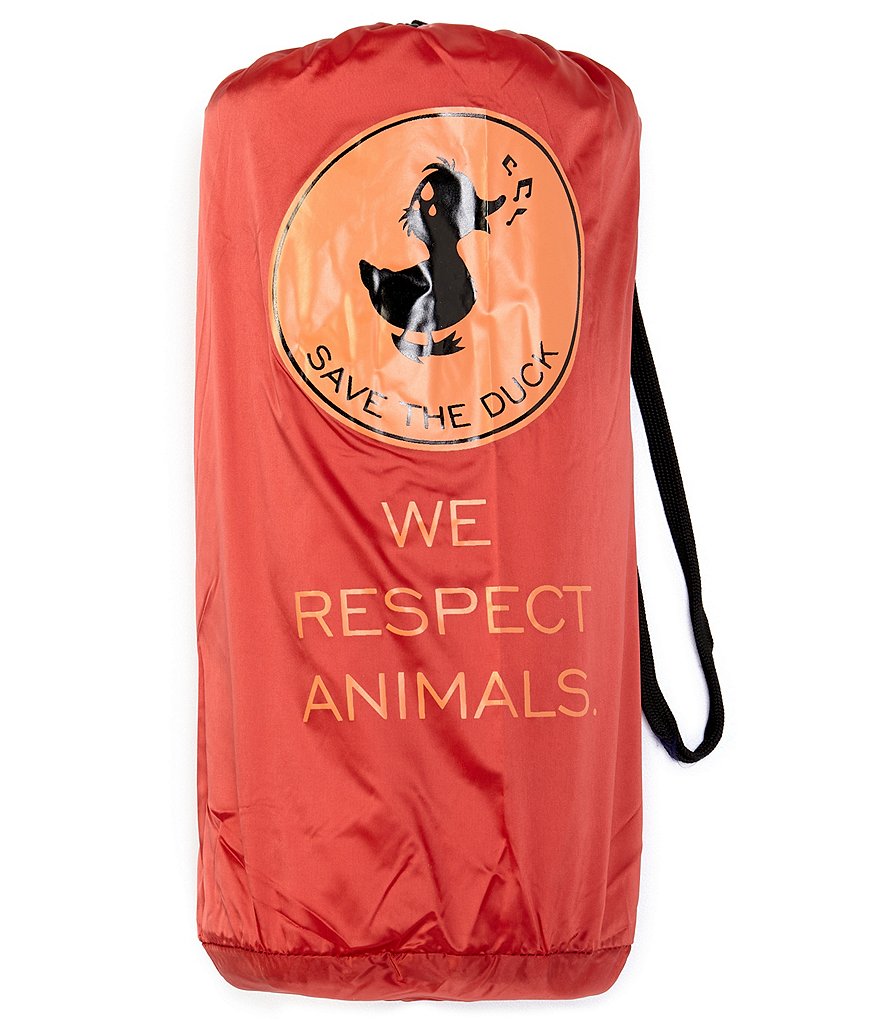 Save The Duck Hope Packable Hooded Rain Jacket