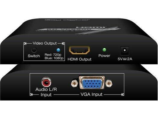 Key Digital KD-VCS500 VGA & Analog Audio to Digital HDMI & Audio Converter