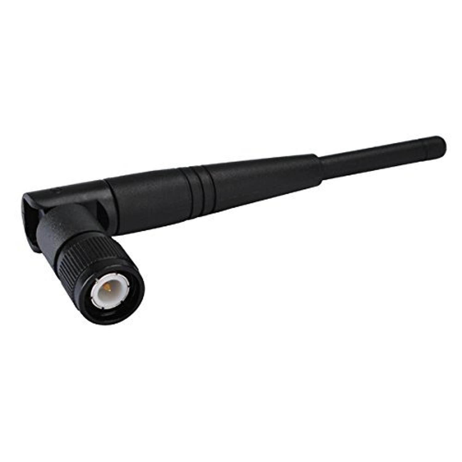 3pcs 2.4ghz 5dbi omni wifi antenna tilt-and-swivel with tnc male connector for wireless router ships from usa