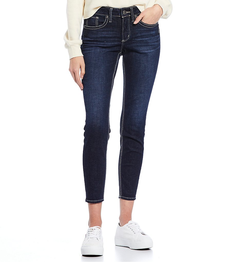 Silver Jeans Co. Suki Crop Skinny Jeans